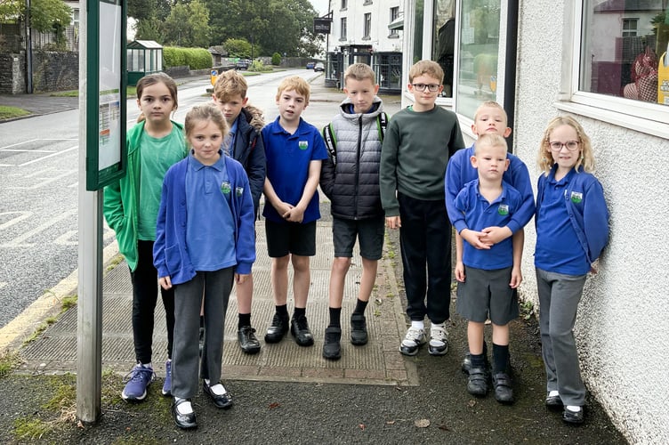 These youngsters are no longer entitled to free home to school transport. Picture: Supplied