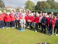 Special celebration for bowler Wilf in 100th year