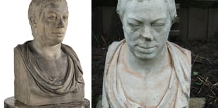 Missing bust depicting historic painter unearthed