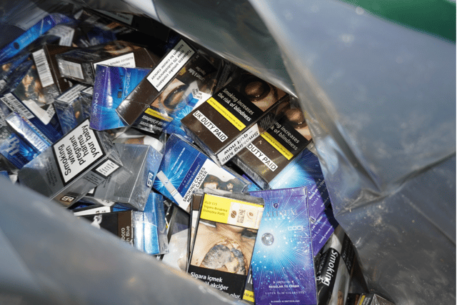 Illegal vape cache found in Abergavenny