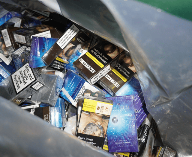 Illegal vape cache found in Abergavenny