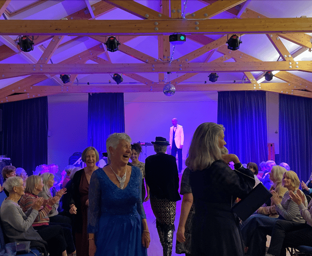 Charity fashion show lights up community centre with sustainable style