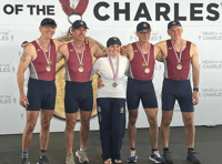 Wye rowers pull off master-stroke in world's biggest race