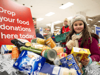 Join Tesco's winter food donation drive