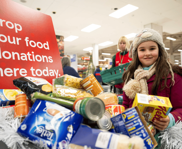 Join Tesco's winter food donation drive