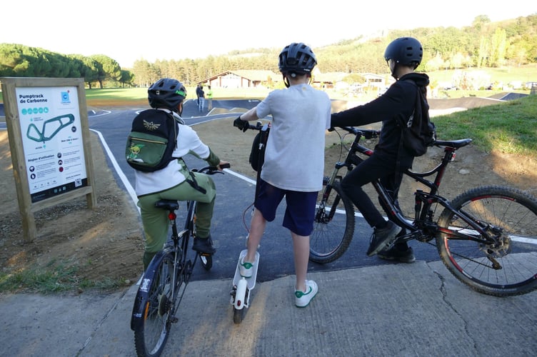 Carbonne pump track