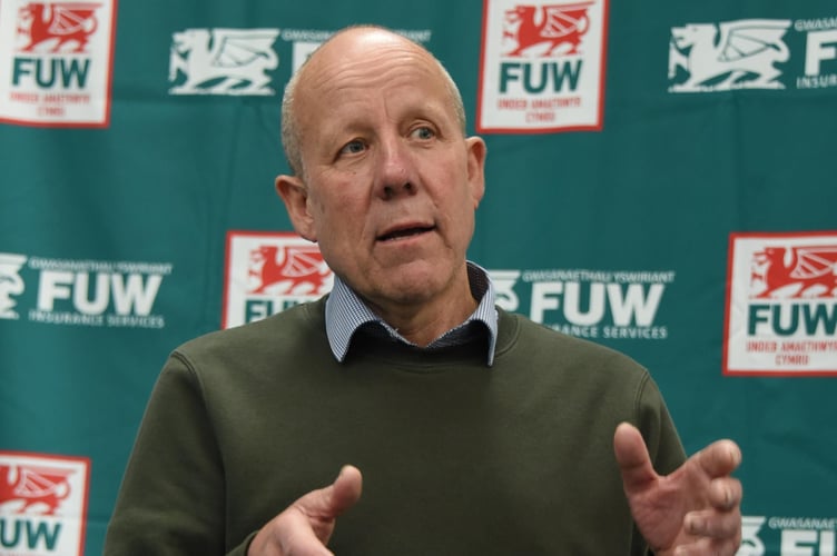 FUW President Ian Rickman. Photo: FUW