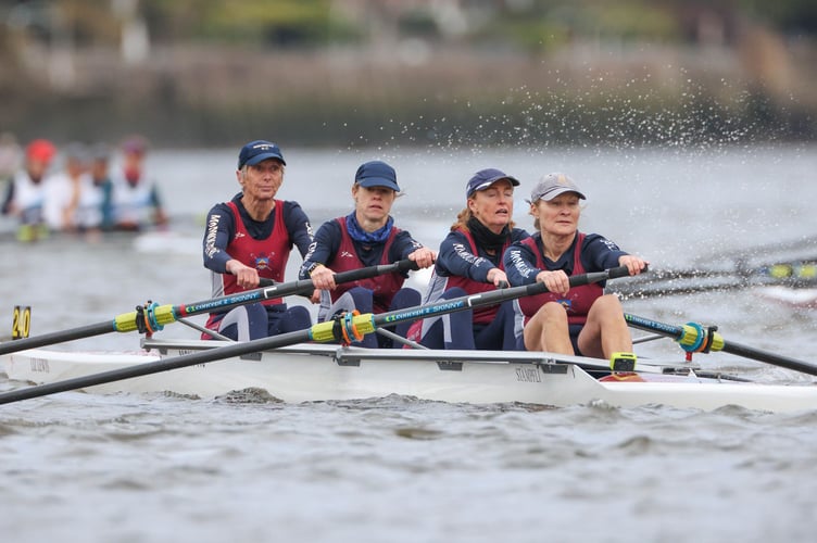 Monmouth RC's women came third in their age-group