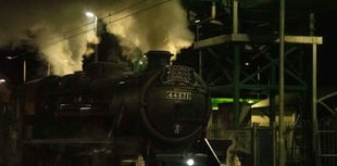 A show of steam at Severn Tunnel Junction