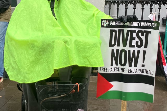 County man arrested during silent vigil in London