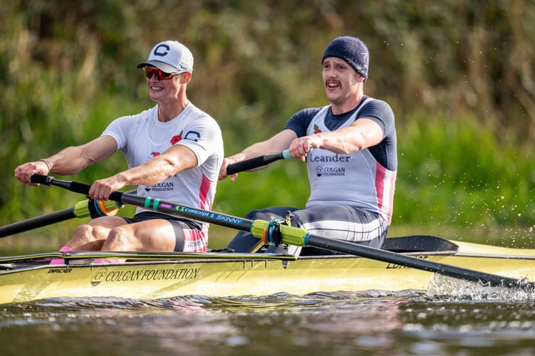 Robbie Prosser, left, and Calum Jenkins won the GB trials 5k race