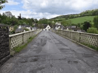 A466 closed at Brockweir Bridge due to fallen tree