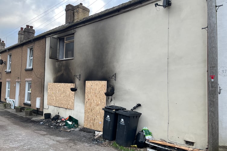 The house is part of a terrace.