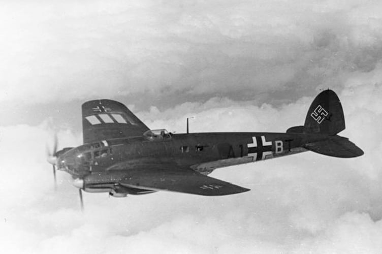 A Heinkel bomber