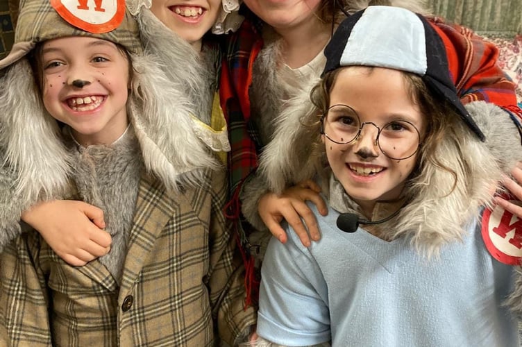 4. Wombles, from left:

Grace McGowan, Harriet Dawson, Emily Speight, Nancy Roberts