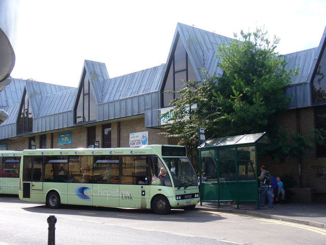 Library picture of Chepstow Bus Station
