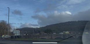 Wye Bridge closure: Emergency services on scene