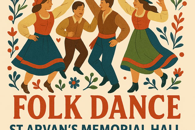 Chepstow folk dance club's free lessons