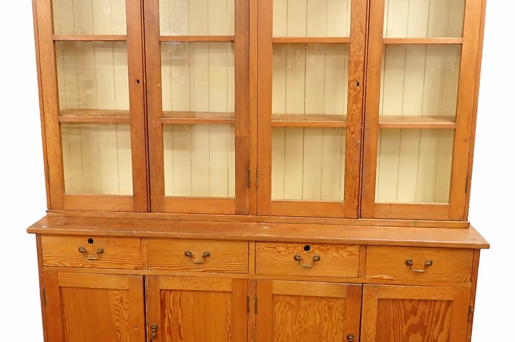 Edwardian Pitch Pine Dresser