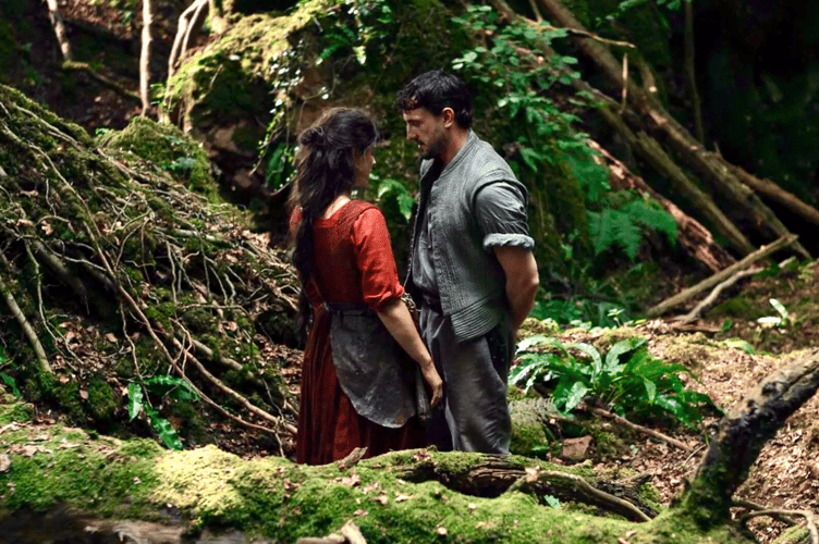 Agnes and Will meet in the woods