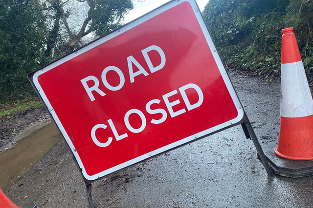 Upcoming road closures for essential works