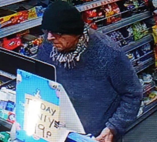 When last seen, missing man Graham was wearing a black beanie hat, a black and white checked scarf, a dark blue jumper and blue jeans, with black trainers. 