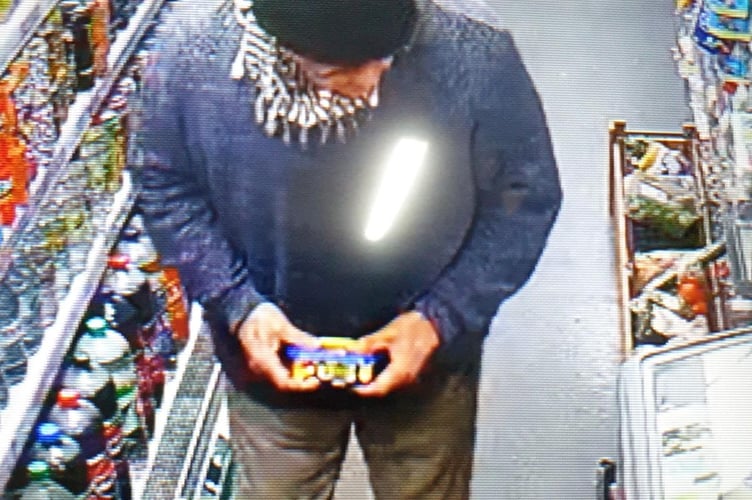 The man called Graham was last seen in a shop 