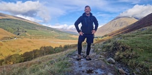 TV star takes on Beacons triathlon for charity