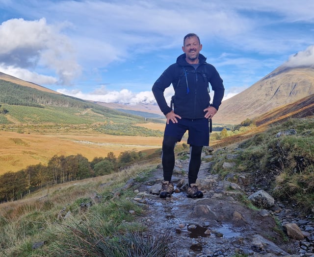 TV star takes on Beacons triathlon for charity