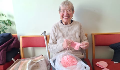 Forest of Dean knitters mark decade of love and 2,000 baby gifts