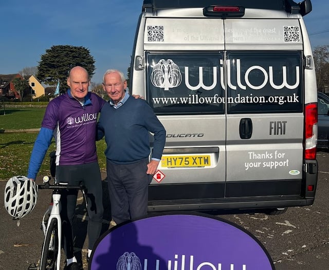 Cyclist's UK coast fundraiser helps Chepstow's Noah