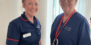 Helen inspires daughter to take the same steps