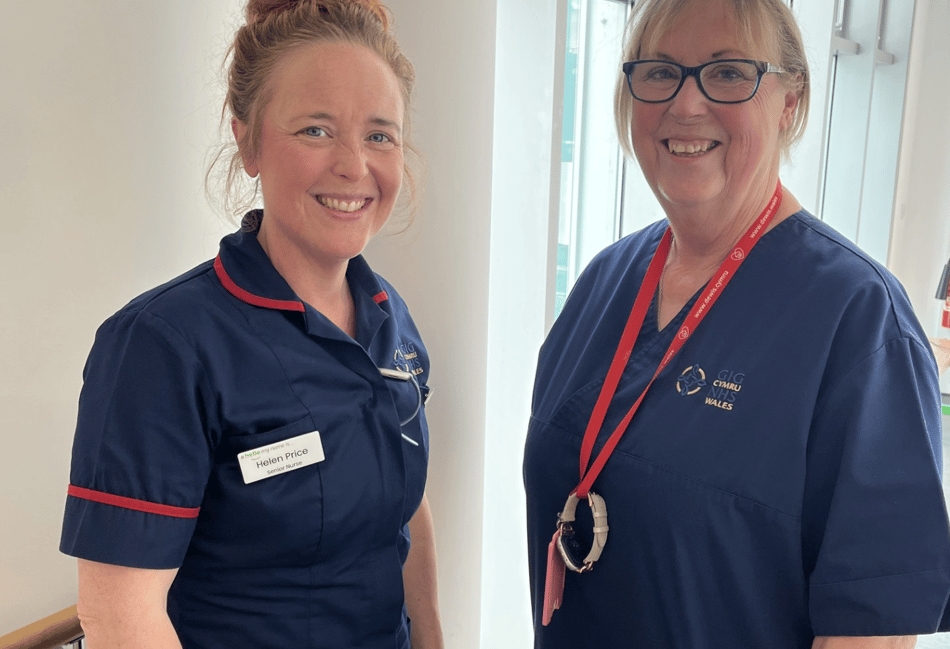 Helen inspires daughter to take the same steps