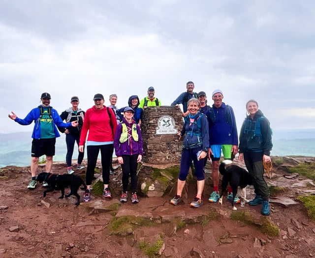 Ruth conquers three peaks in charity mission for her 60th