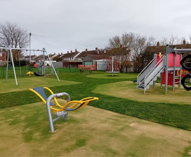 Chepstow play parks revamped