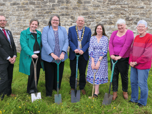 Work starts on new Chepstow play area