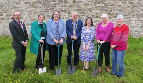 Work starts on new Chepstow play area