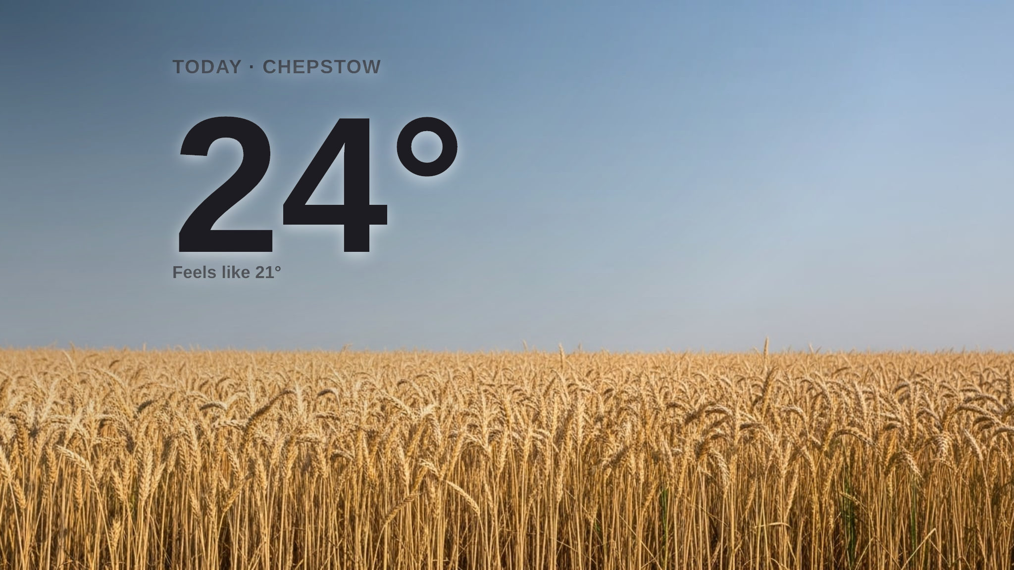 Sunny skies for Chepstow today - here's your Friday forecast